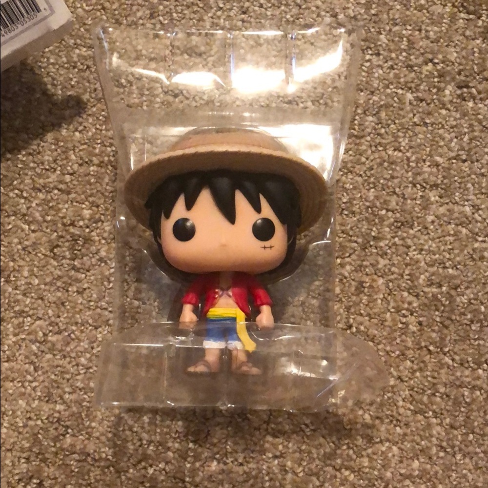 Funko Pop Monkey D. Luffy with Red and Yellow Accents - Picture 5 of 5